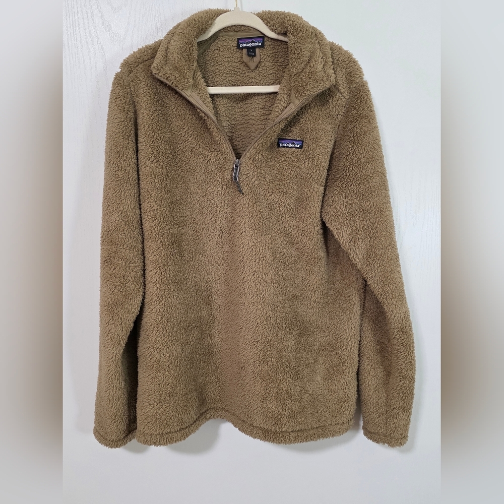 Patagonia Tan Fleece Pullover